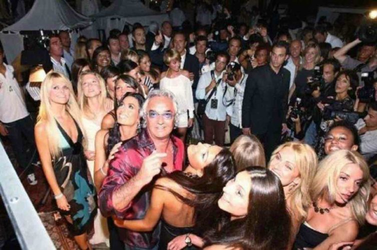 Flavio Briatore al Billionaire