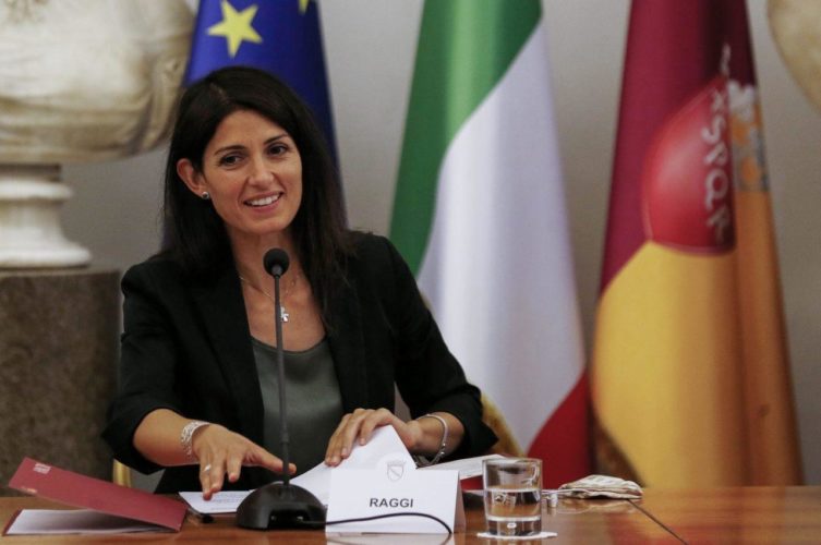 Virginia Raggi ricandidata a Roma