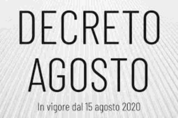 Decreto Agosto Covid Bonus