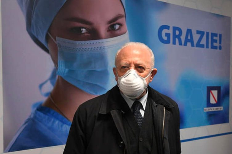 Vincenzo De Luca Campania Covid