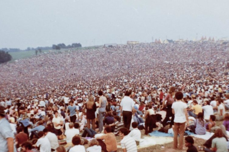 Festival Woodstock Pubblico 15 Agosto 1969