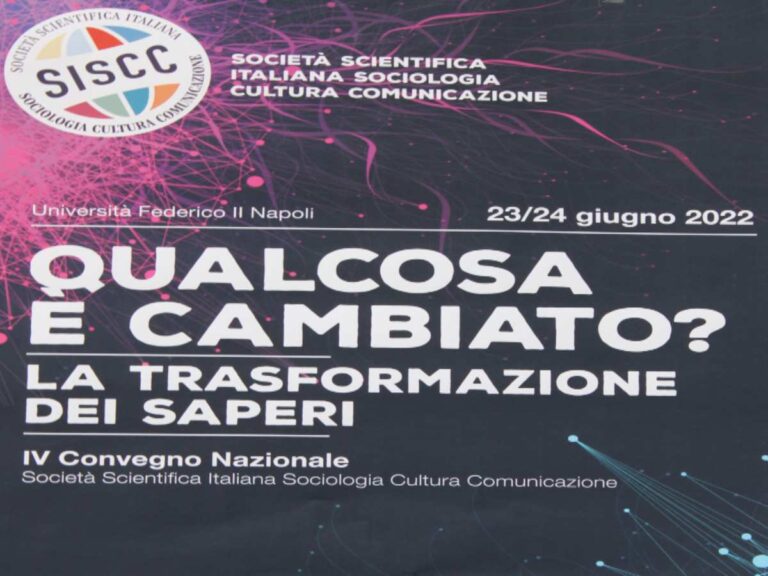 IV convegno nazionale SISCC