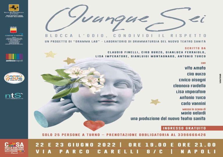 Aspettando il Pride: il progetto "Ovunque sei" alla Casa delle Culture