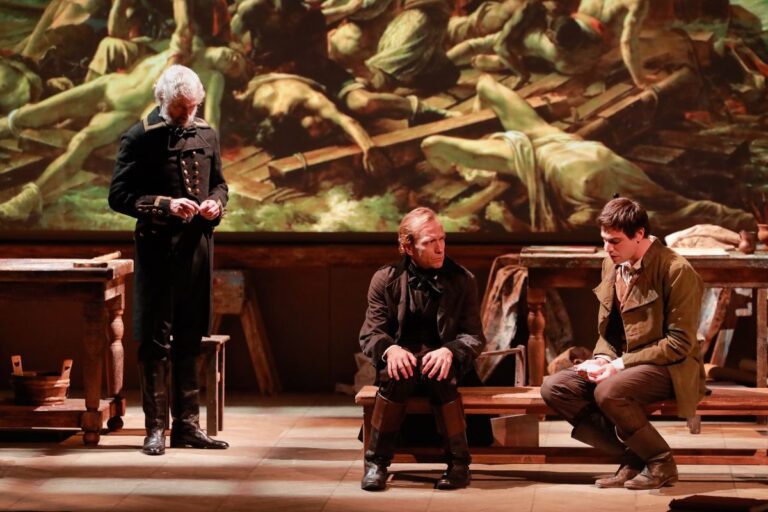 Teatro san Ferdinando la zattera di Géricault